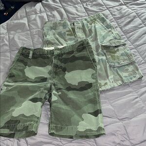 Boys “Gap” & “Cat&Jack” Camouflage Shorts